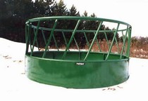 Heavy duty bale feeder